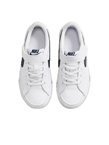 Basket court legacy  – confort et style junior White / midnight navy 3 - vertbaudet enfant 