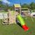 Aire de jeux avec toboggan 2,20 m zesty xpression - 12 enfants Bois 1 - vertbaudet enfant 