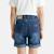 Short en jean fille Marine 3 - vertbaudet enfant 