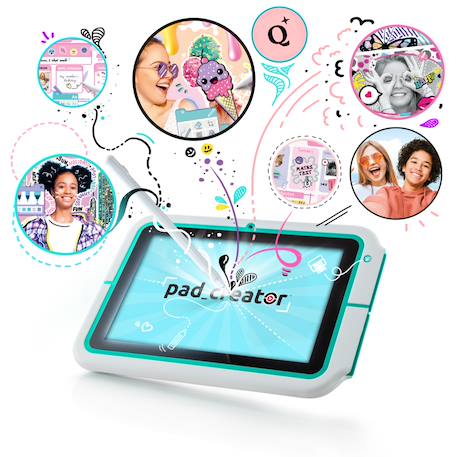 Tablette créative à impression instantanée - photo creator Mutli-couleur 3 - vertbaudet enfant 