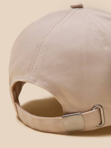 Casquette c en tissu liberty Ecru+Rose 4 - vertbaudet enfant 