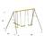 Portique balançoire métal 1,90 m agility brioso - 4 enfants Gris 3 - vertbaudet enfant 