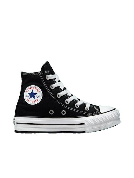Basket montante chuck taylor all star eva lift - confort optimisé junior Noir 1 - vertbaudet enfant 