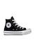 Basket montante chuck taylor all star eva lift - confort optimisé junior Noir 1 - vertbaudet enfant 