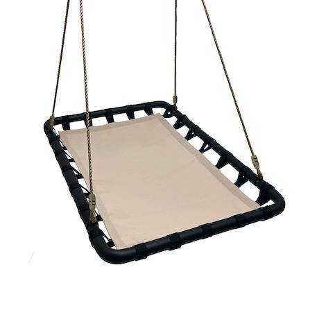 Tapis volant pour portique balançoire 1,9 m - 2,5 m pour enfants Noir 2 - vertbaudet enfant 