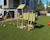 Aire de jeux avec toboggan 2,20 m starry xpression - 10 enfants Bois 4 - vertbaudet enfant 
