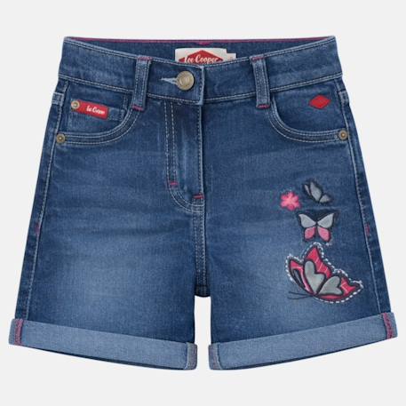 Short en jean fille Marine 4 - vertbaudet enfant 
