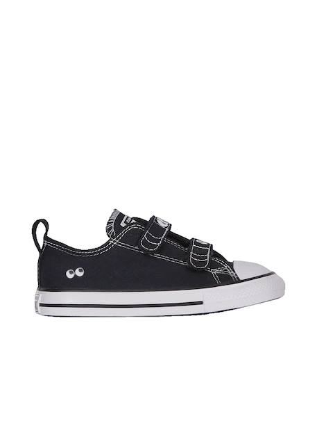 Basket basse en toile chuck taylor all star eyes easy-on low top – confort et facilité d'enfilage bébé Noir 2 - vertbaudet enfant 
