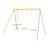 Portique balançoire métal 1,90 m agility brioso - 4 enfants Gris 2 - vertbaudet enfant 