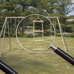 Jouet-Jeux de plein air-Echelle de corde pour portique balançoire 3,00 / 3,50 m. Pour enfants