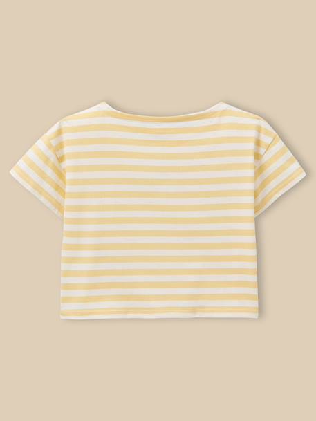T-shirt message fille - collection junior Liberty clara bell+Liberty nazanin 8 - vertbaudet enfant 