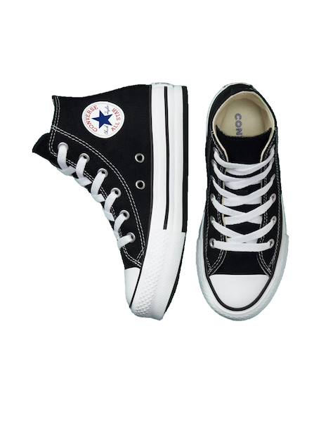 Basket montante chuck taylor all star eva lift - confort optimisé junior Noir 2 - vertbaudet enfant 