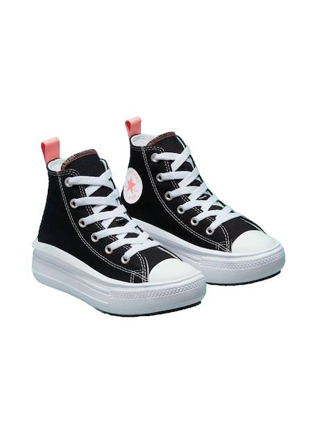 Basket junior chuck taylor all star move high – unisexe, style et confort Noir 3 - vertbaudet enfant 