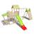 Aire de jeux avec toboggan 2,20 m zesty xpression xl - 14 enfants Bois 2 - vertbaudet enfant 