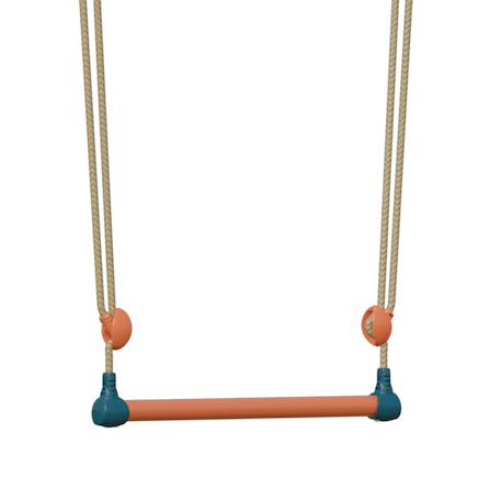 Trapèze pour portique balançoire 2,00 / 2,50 m. Pour enfants Bleu/corail 2 - vertbaudet enfant 