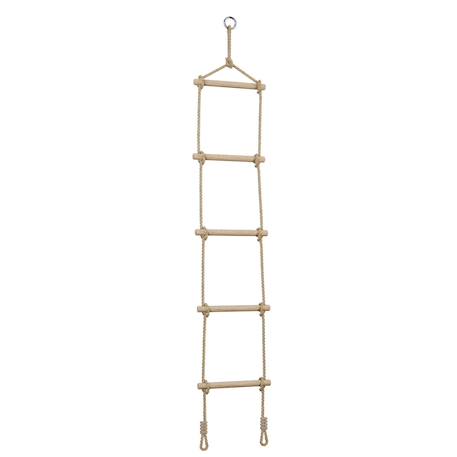 Echelle de corde pour portique balançoire 1.90 m pour enfants Beige 2 - vertbaudet enfant 