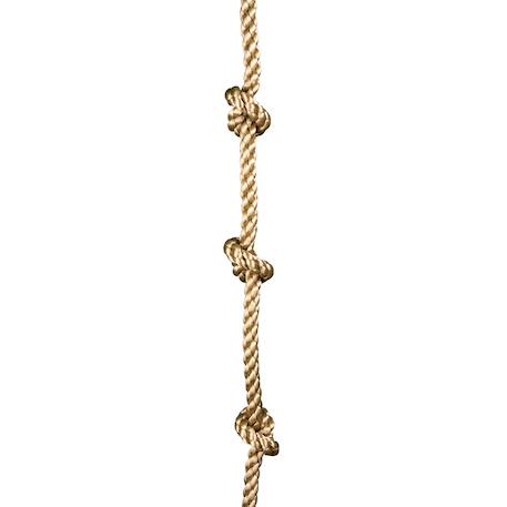 Corde à noeuds pour portique balançoire 3 m - 3,5 m pour enfants Beige 4 - vertbaudet enfant 