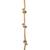 Corde à noeuds pour portique balançoire 3 m - 3,5 m pour enfants Beige 4 - vertbaudet enfant 