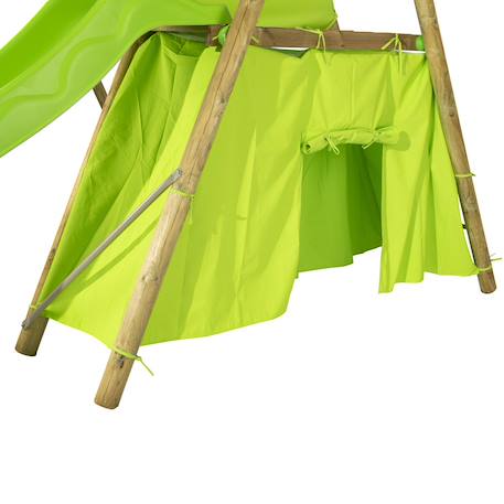 Cabane tissu pour portique balançoire pour enfants Vert 3 - vertbaudet enfant 
