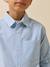 Chemise en micro vichy garçon. Bleu 3 - vertbaudet enfant 