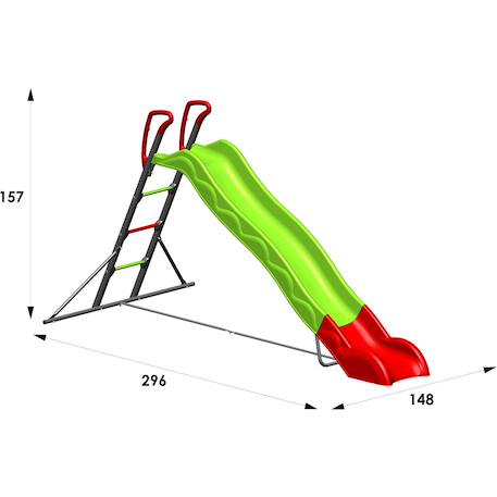 Toboggan halvar 2,63 m. 3-12 ans. Pour enfants Vert 3 - vertbaudet enfant 