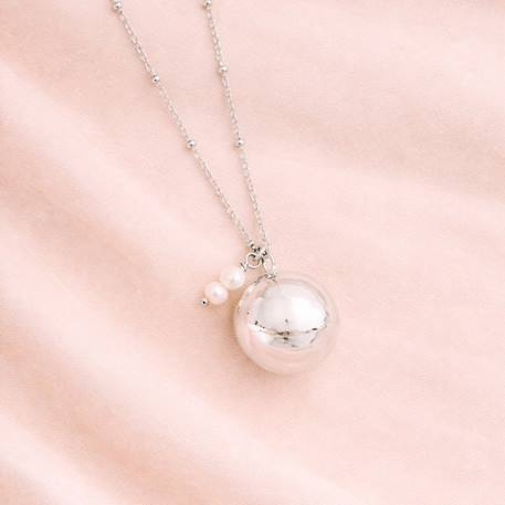 Bola de grossesse avec deux perles Argent 1 - vertbaudet enfant 