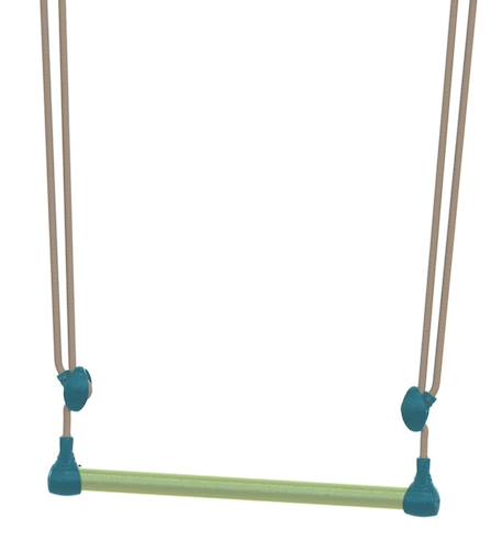 Trapèze pour portique balançoire 1.90 / 2,50 m. Pour enfants Vert 2 - vertbaudet enfant 