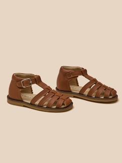 Chaussures-Sandales fisher en cuir bébé