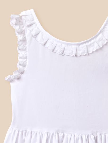 Robe  josephine - collection fêtes et mariages Blanc casse 2 - vertbaudet enfant 