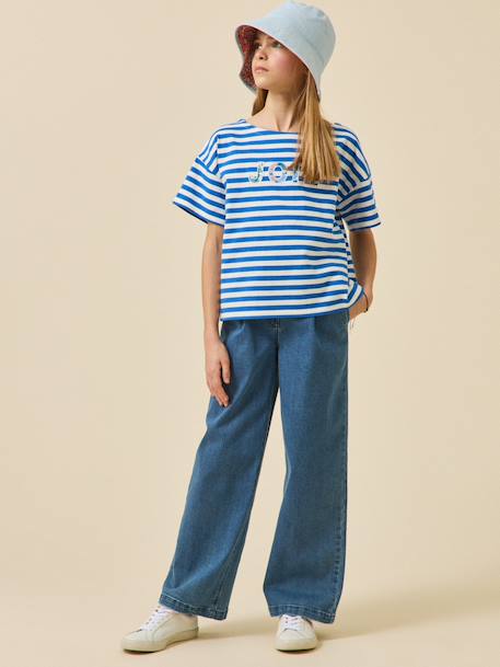 T-shirt message  - collection junior Liberty clara bell 4 - vertbaudet enfant 