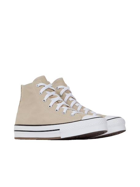 Chaussure montante à plateforme chuck taylor all star eva lift – beige – junior Beige 3 - vertbaudet enfant 
