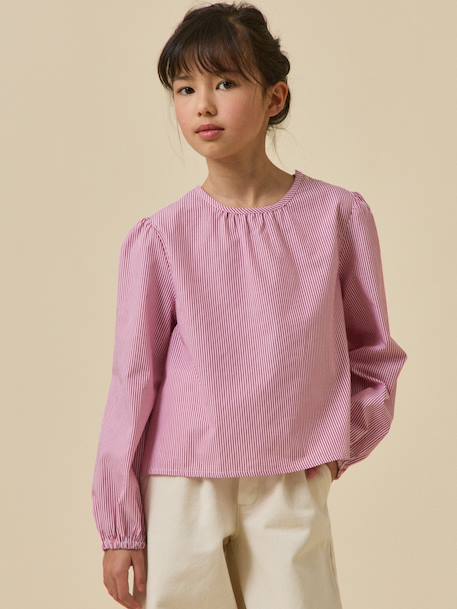 Chemise rayée Rayure rouge 1 - vertbaudet enfant 