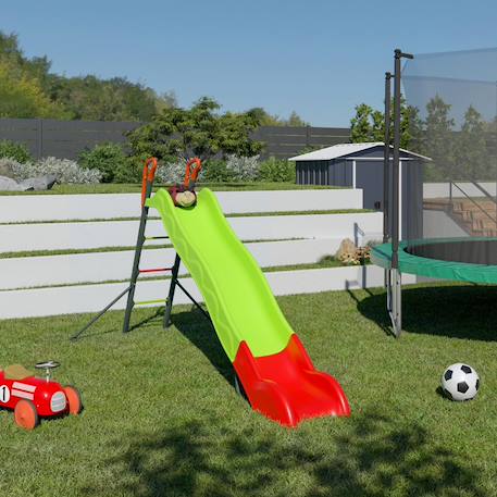 Toboggan halvar 2,63 m. 3-12 ans. Pour enfants Vert 1 - vertbaudet enfant 