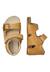 Sandales en cuir avec boucle et scratch bea Beige-+Bleu-+Gris-+Jaune-+Marine-+Marron-+Orange-+Rose-+Rouge- 34 - vertbaudet enfant 