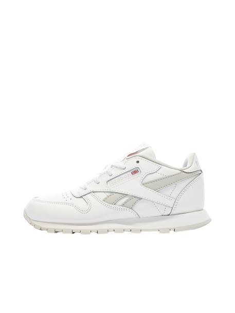 Basket classique blanc avec détails pastel – confort enfant White 1 - vertbaudet enfant 