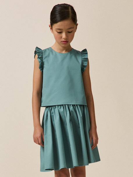 Top  pauline - collection fêtes et mariages Celadon 1 - vertbaudet enfant 