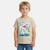 T shirt garçon manches courtes imprimé plage Beige+Bleu+Creme+Marine+Turquoise 1 - vertbaudet enfant 
