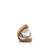 Sneakers garçon synthétique lacets- fermeture adhésive barefoot Blanc–bleu marine+Sable–bleu 3 - vertbaudet enfant 