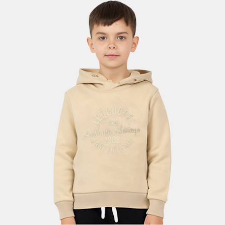 Sweat à capuche garçon imprimé Beige+Marine+Noir+Vert 1 - vertbaudet enfant 