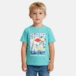 Garçon-T-shirt, polo, sous-pull-T-shirt-T shirt garçon manches courtes imprimé plage