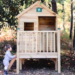 Jouet-Cabane en bois enfant sur pilotis winny