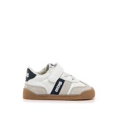 Chaussures-Sneakers garçon synthétique lacets- fermeture adhésive barefoot