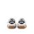 Sneakers garçon synthétique lacets- fermeture adhésive barefoot Blanc–bleu marine+Sable–bleu 5 - vertbaudet enfant 