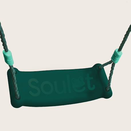 Siège balançoire plastique pour portique bois enfant Vert 4 - vertbaudet enfant 