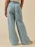 Pantalon large en denim - collection junior Denim bleach+Denim bleu 2 - vertbaudet enfant 
