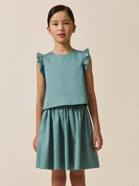 Top  pauline - collection fêtes et mariages Celadon 5 - vertbaudet enfant 