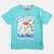 T shirt garçon manches courtes imprimé plage Beige+Bleu+Creme+Marine+Turquoise 19 - vertbaudet enfant 