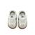 Sneakers garçon synthétique lacets- fermeture adhésive barefoot Blanc–bleu marine+Sable–bleu 2 - vertbaudet enfant 