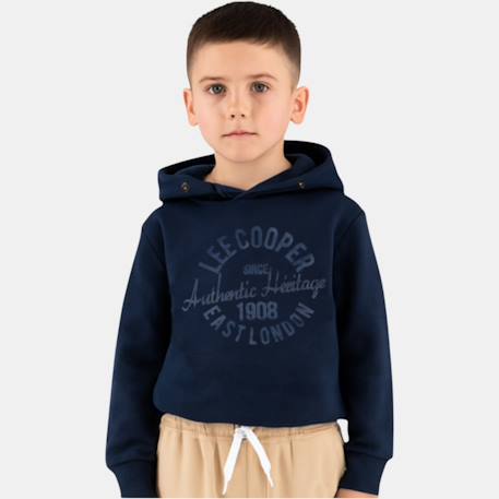 Garçon-Pull, gilet, sweat-Sweat à capuche garçon imprimé