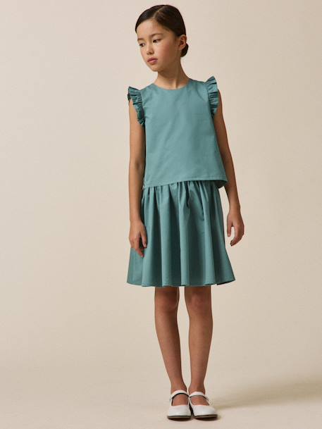 Top  pauline - collection fêtes et mariages Celadon 4 - vertbaudet enfant 